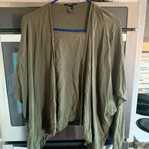 Olive Shawl Forever 21 Size S